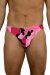 Juicee Peach Men G-String Pink Army XL