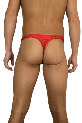 Juicee Peach Men G-String Red XL