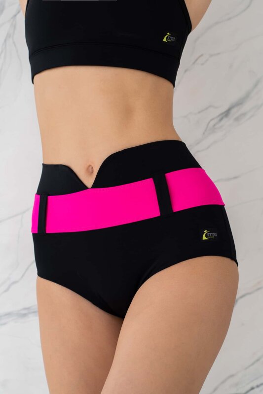 i-Style Shorts Bondiana M Schwarz / Pink