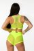Polerina Shorts Neon Yellow