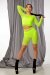 Polerina Top Jaya grobe Maschen Neon Yellow