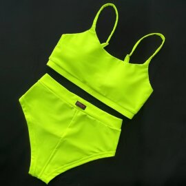 Polerina Shorts Basic Neon Yellow M