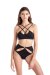 Hamade Activewear Strappy Ring Front Top