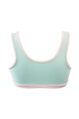 Hamade Activewear Top Lace-Up Mint