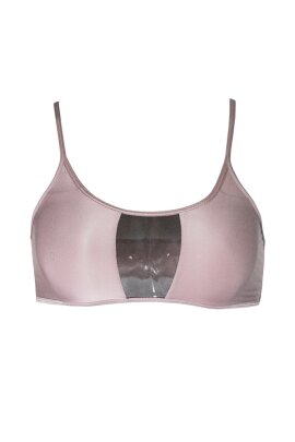 Hamade Activewear Scoop Neck Top Pastell Pink