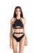 Hamade Activewear Halter Neck Top Eyelet XL