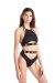 Hamade Activewear Halter Neck Top Eyelet XL