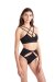 Hamade Activewear Strappy Ring Front Top XS