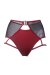 Hamade Activewear High Waist Garter Shorts Rot XS