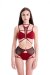 Hamade Activewear High Waist Garter Shorts Rot S