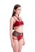 Hamade Activewear High Waist Garter Shorts Rot S