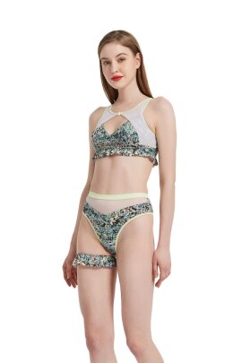 Hamade Activewear Top Dance Floral S