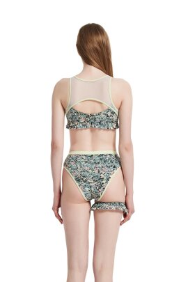 Hamade Activewear Top Dance Floral S
