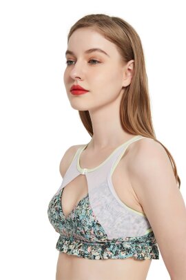 Hamade Activewear Top Dance Floral M