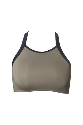 Hamade Activewear Sports Top Crossback Khaki XS