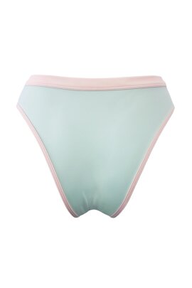 Hamade Activewear High Leg Shorts Lace-Up Mint M