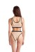 Hamade Activewear High Leg Shorts Lace-Up Nude XL