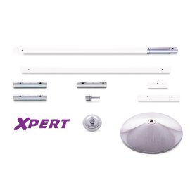 X-Pole XPert (NXN) Powder Coated White 40 mm 2,79 m - 3,03 m