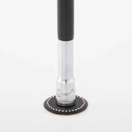 Lupit Pole Diamond G2 Quick Lock 45 mm Pulverbeschichtet Schwarz 2,34 m - 3,33 m