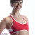 PoleFit Top Retro Sport XS Rot / Weiß