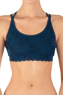 Dragonfly Top Nicole Lace Petrol