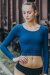 Dragonfly Crop Top Pavi Lace Petrol