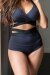 Lunalae Shorts High Waist Tara Schwarz