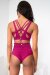 Lunalae Shorts High Waist Kimmy Magenta S