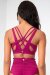 Lunalae Shorts High Waist Kimmy Magenta XL