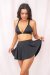 Lunalae Shorts High Waist Free Flow Schwarz XS