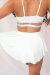 Lunalae Shorts High Waist Free Flow Weiß M