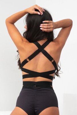 Lunalae Top Fallon Schwarz XL