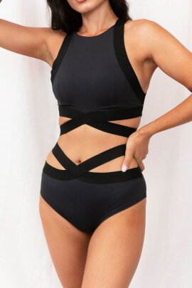 Lunalae Top Serena Schwarz L