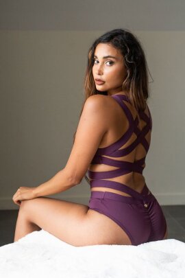 Lunalae Top Serena Maulbeere L