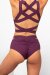 Lunalae Shorts Low Waist Tara Maulbeere S