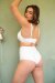 Lunalae Shorts High Waist Izzy Weiß L
