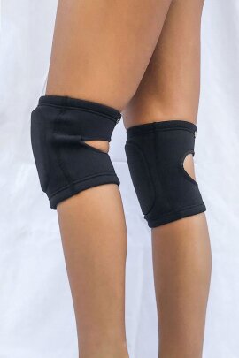 Lunalae Knieschützer Basic Schwarz XS
