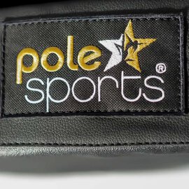 PoleSports Pole Dance Matte mit Tragegriff Ø 150 cm Schwarz 10 cm