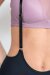 Lunalae Shorts Zena Garter Schwarz L