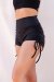 Lunalae Shorts High Waist Drawstring Schwarz S