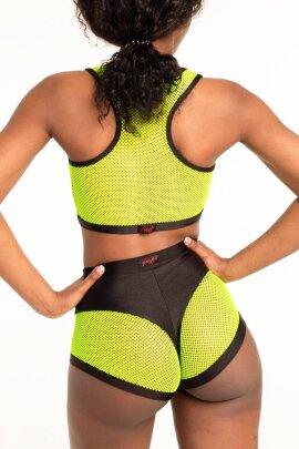 Polerina Top Black & Yellow XS