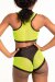 Polerina Top Black & Yellow XL