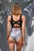 Pole Addict High Waist Shorts Bonette M
