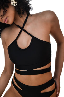 Oksawear Top Almanara Schwarz