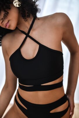 Oksawear Top Almanara Schwarz L