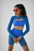 Oksawear Top Sunday Blau L