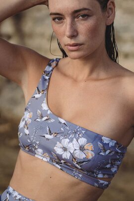 Pole Addict One Shoulder Top Kolibri XS