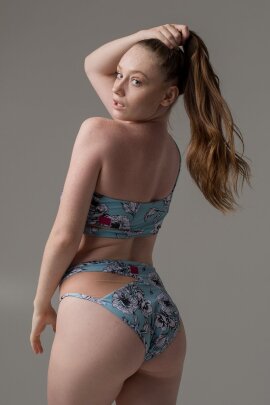 Pole Addict One Shoulder Top Stelvia M