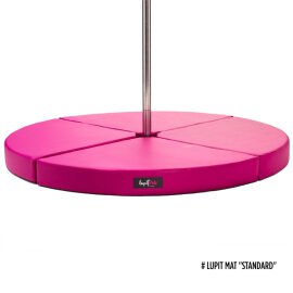 Pole Dance Mat Lupit Pole STANDARD Hot Pink 12 cm