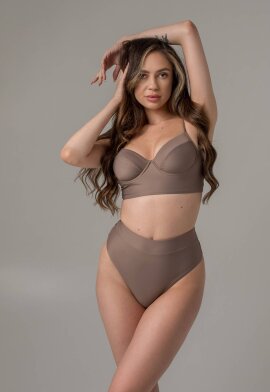 Pole Addict Shorts The Classic One Mocca